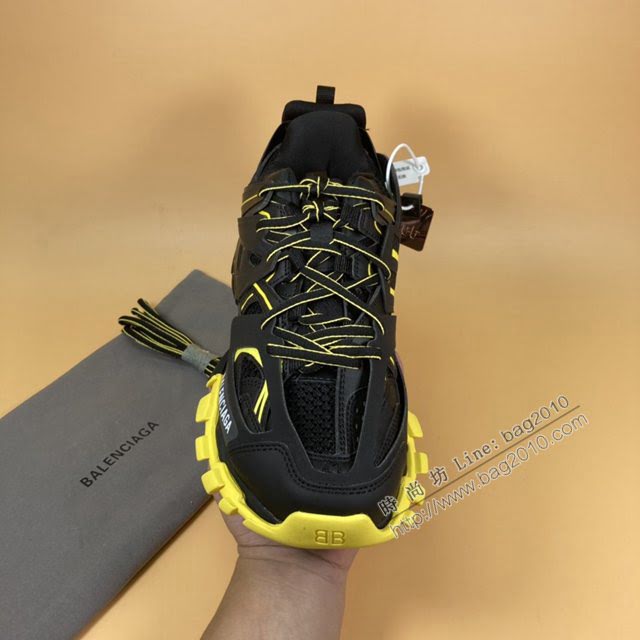 Balenciaga經典款男女鞋 巴黎世家頂級版本三代復古運動姥爺鞋 3代Triple-S 3.0 Balenciaga情侶款老爹鞋  hdbl1239